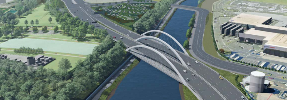 Sydney Gateway bridges (cr: NSW Government)