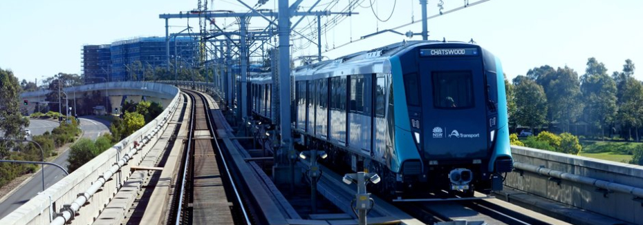 Sydney Metro train testing (cr: Sydney Metro)