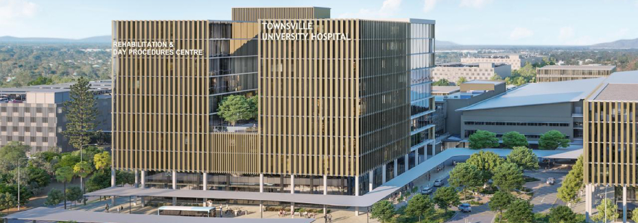 Townsville University Hospital expansion (cr: Build Australia)