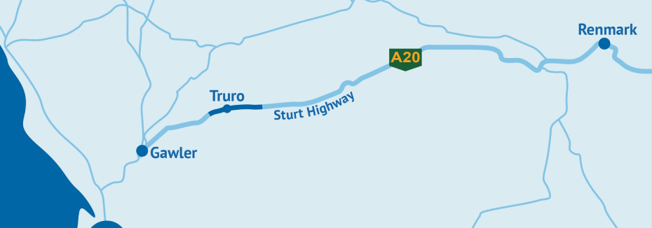 Truro Bypass project (cr: SA Department for Infrastructure and Transport)