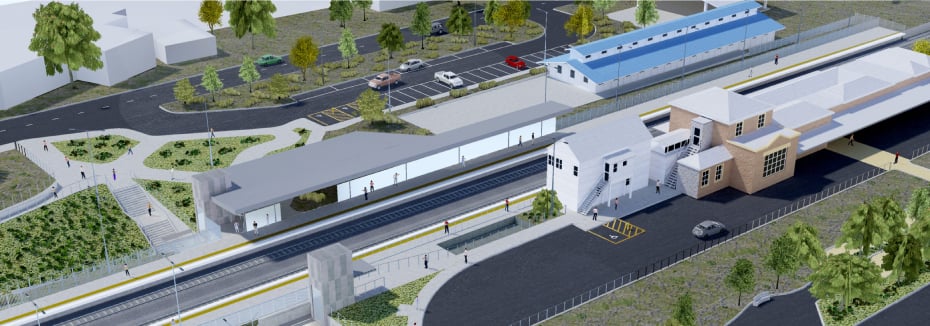 Wangaratta Station Precinct (cr: Inland Rail)