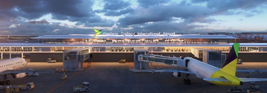 Western Sydney Airport terminal (cr: Western Sydney Airport)