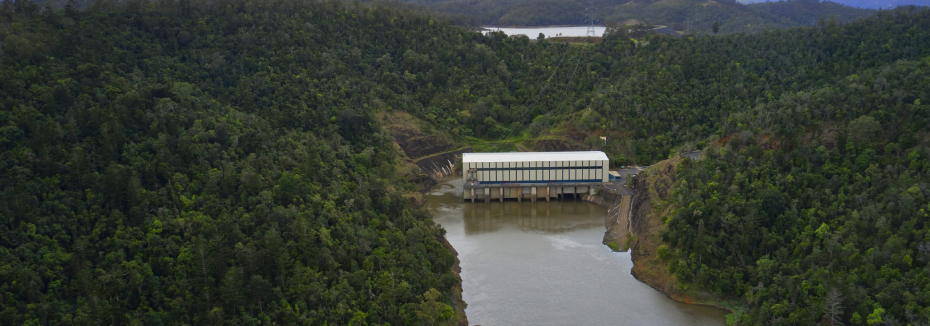Wivenhoe Pumped Hydro Power Station (cr: CleanCo)