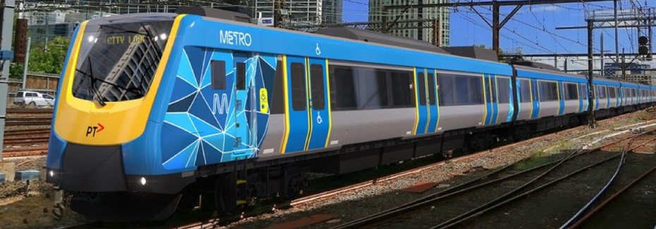 X'Trapolis 2.0 train (cr: Herald Sun)