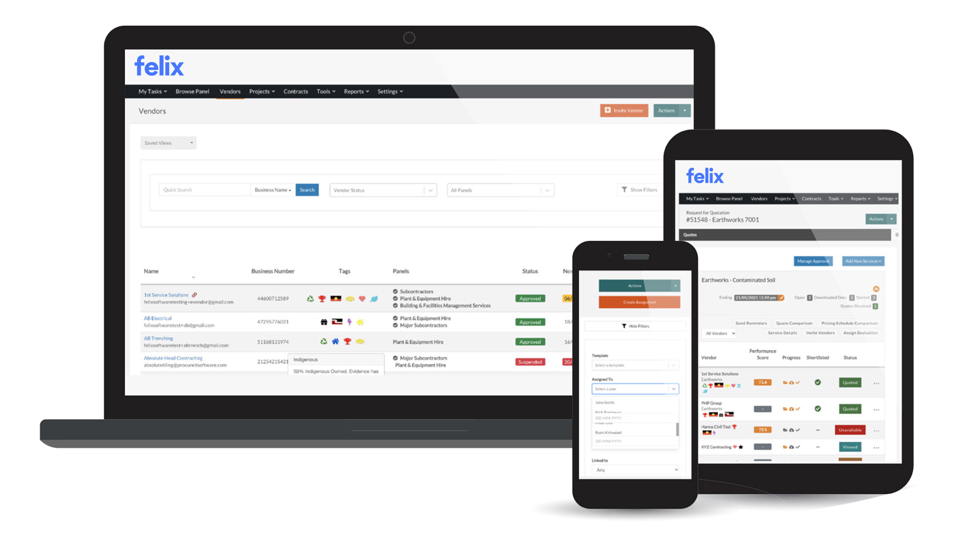 Felix-software-devices