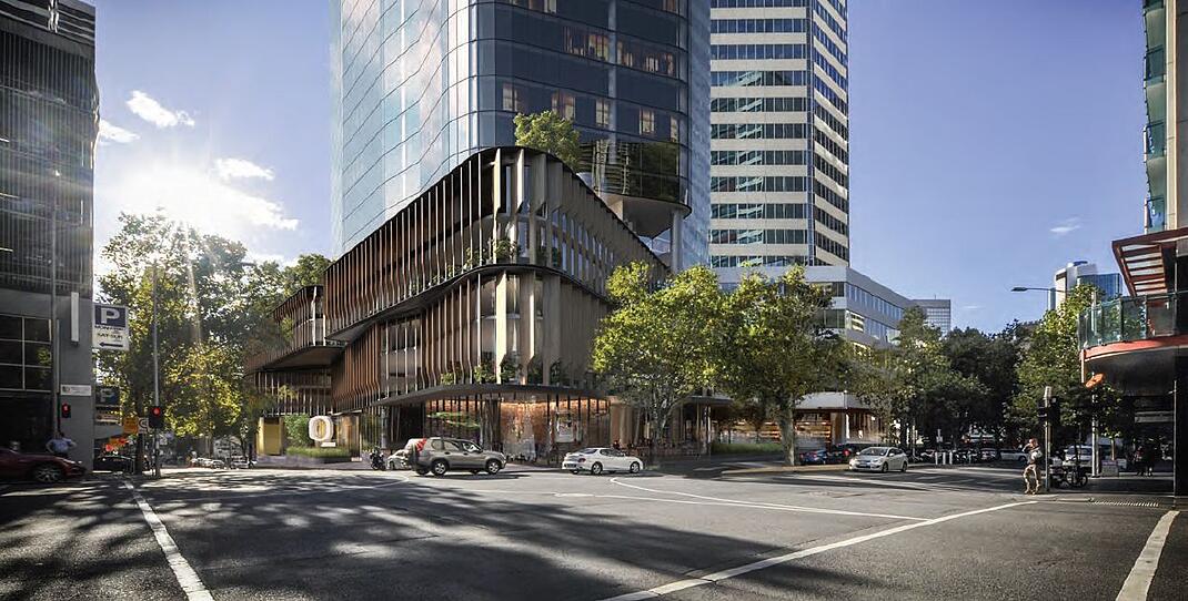 750m twotower project in Melbourne's CBD