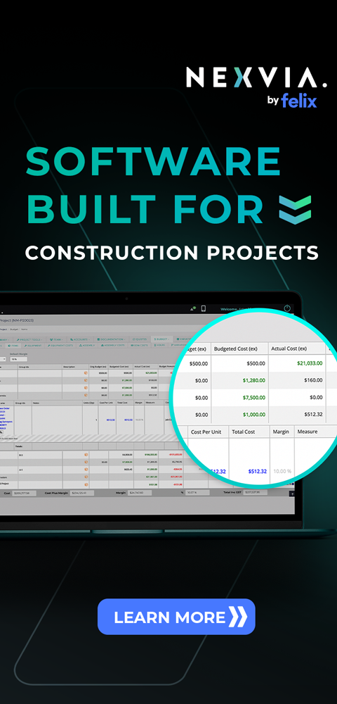 Nexvia software built for construction