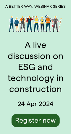 Construction ESG tech webinar